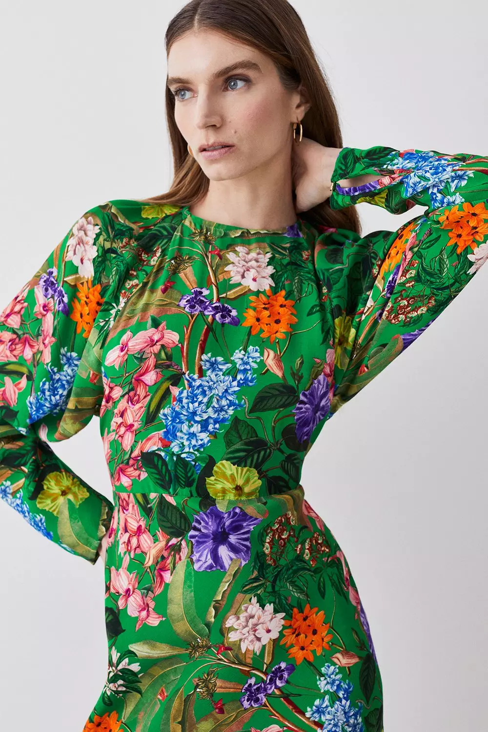 Karen shops millen floral dress